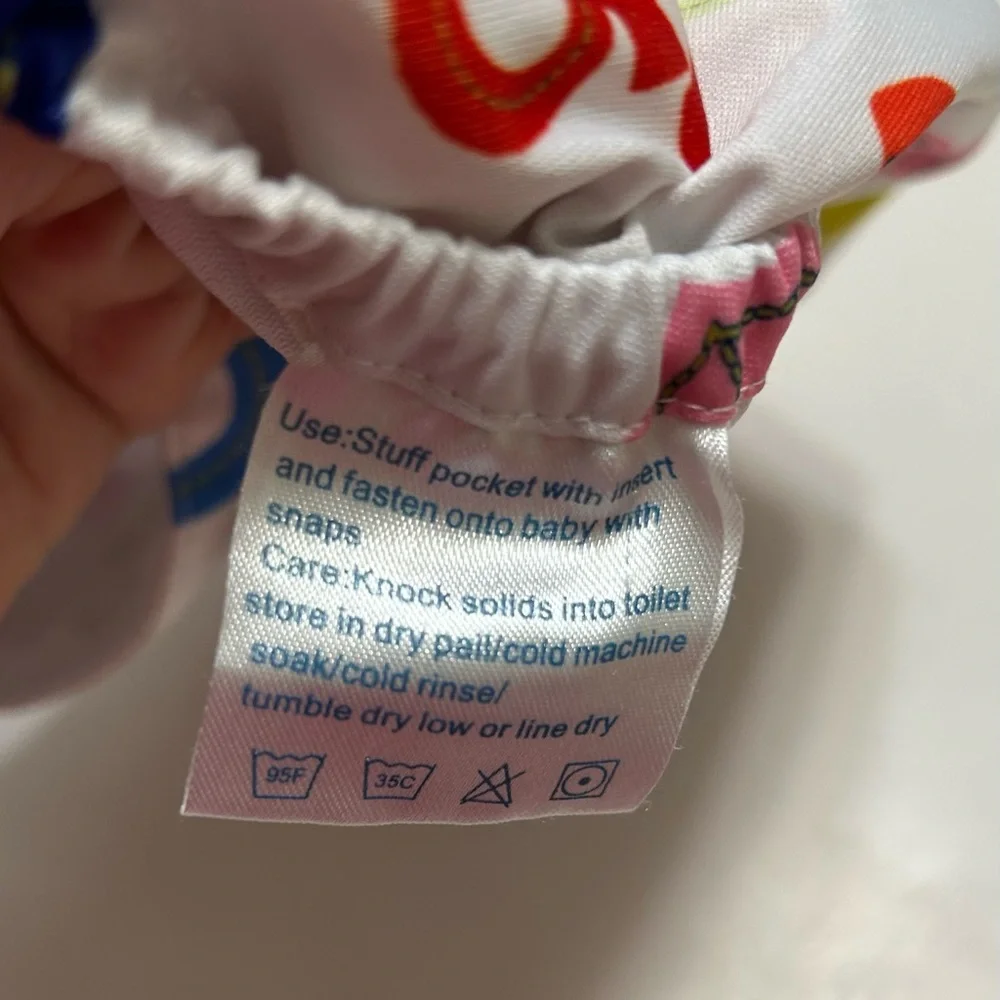 ALVA BABY Cloth diapers with (3) inserts